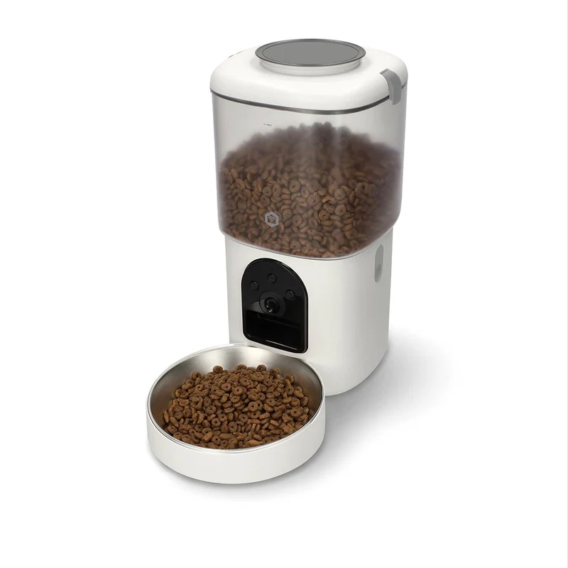 SmartLife Dierenvoeding Dispenser Automatische Voerbak Kat en Hond - Wi-Fi - 4.5l
