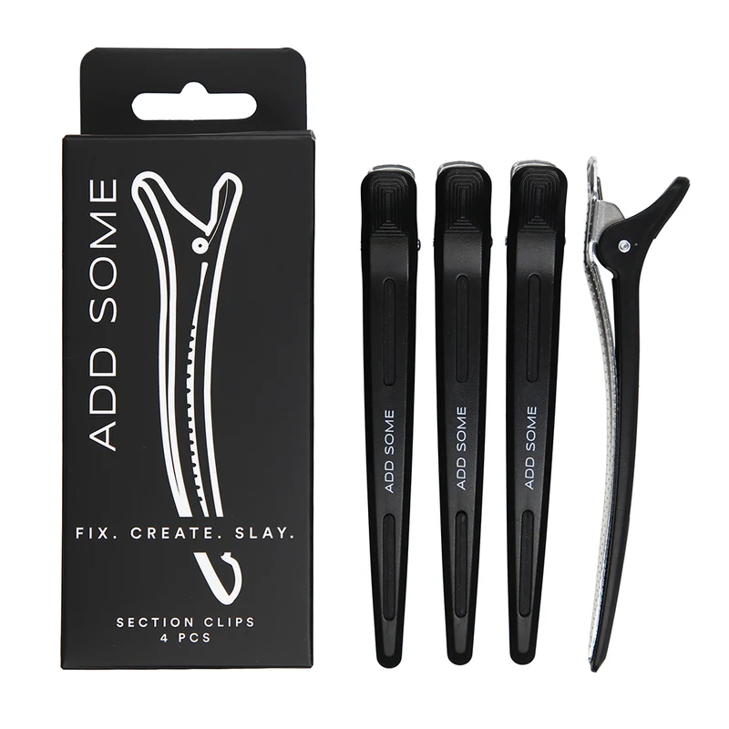 ASC Accessories Section Clips Aluminium LARGE 4-pack
