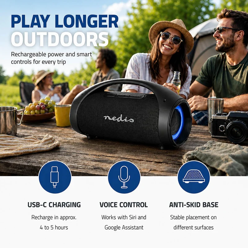 Bluetooth® Party Boombox 540 min - 2.2 - 150W