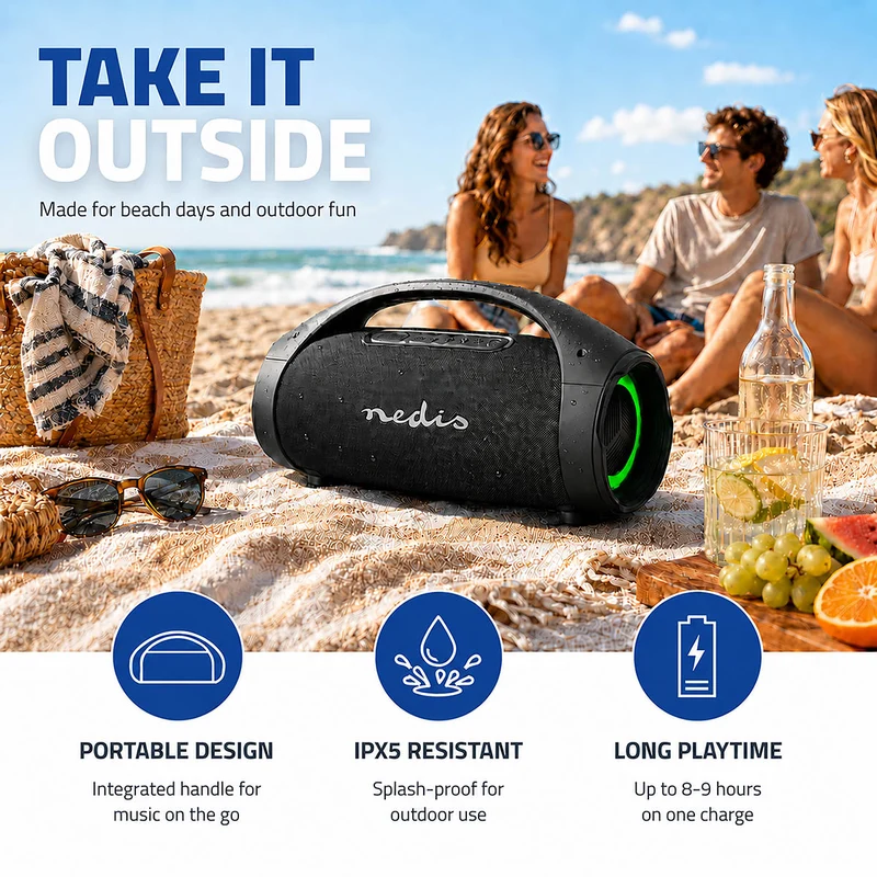 Bluetooth® Party Boombox 540 min - 2.2 - 150W