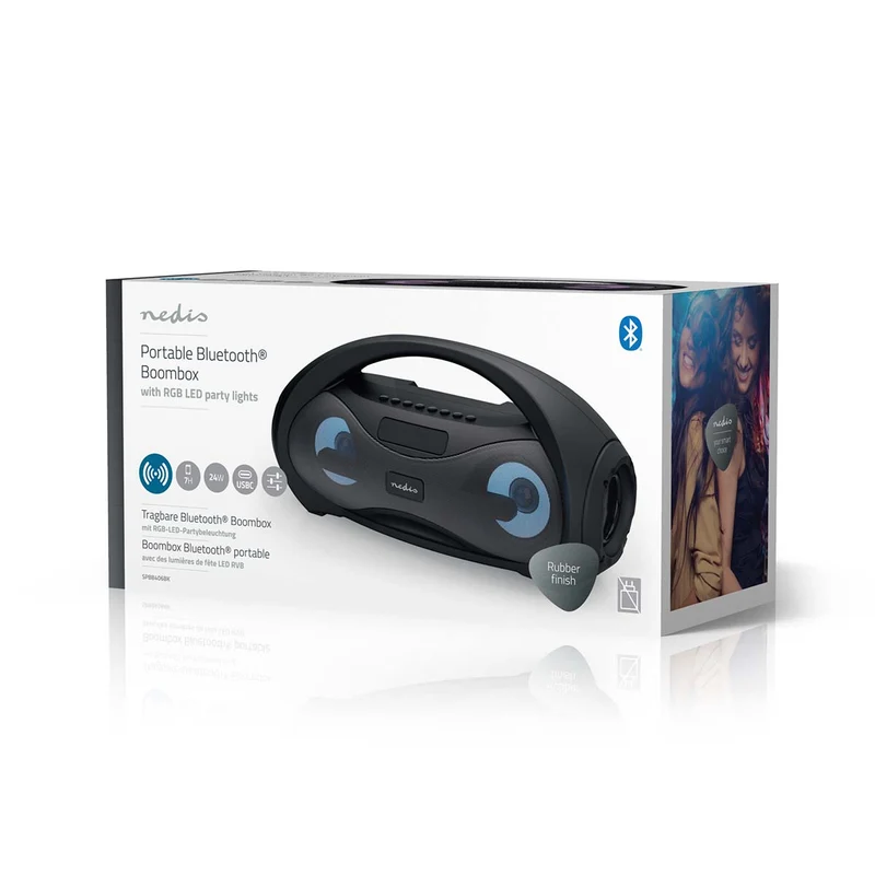 Bluetooth® Party Boombox 420 min - 2.0 - 24W