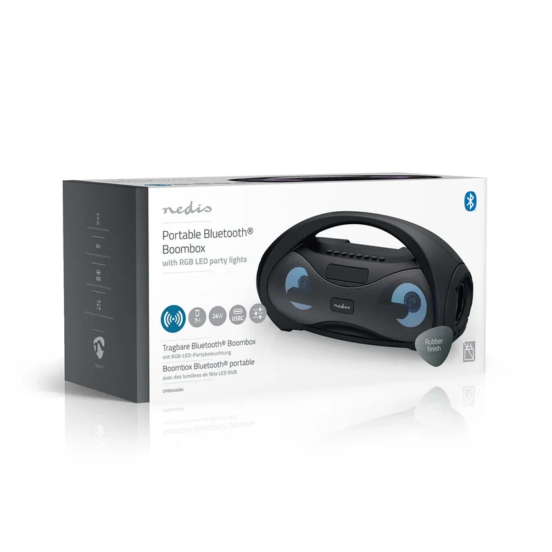 Bluetooth® Party Boombox 420 min - 2.0 - 24W