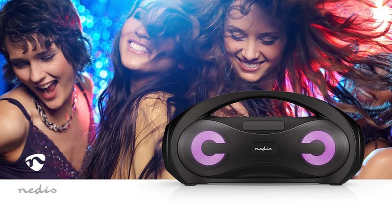 Bluetooth® Party Boombox 420 min - 2.0 - 24W