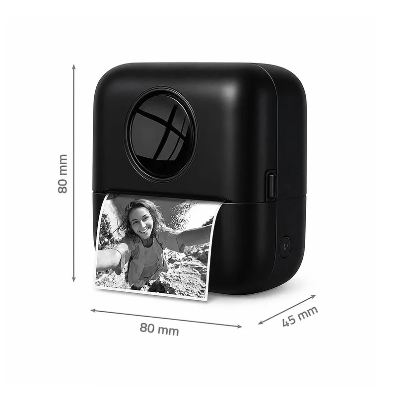 Printer Afdrukken zonder inkt - Wit / Zwart - Bluetooth®