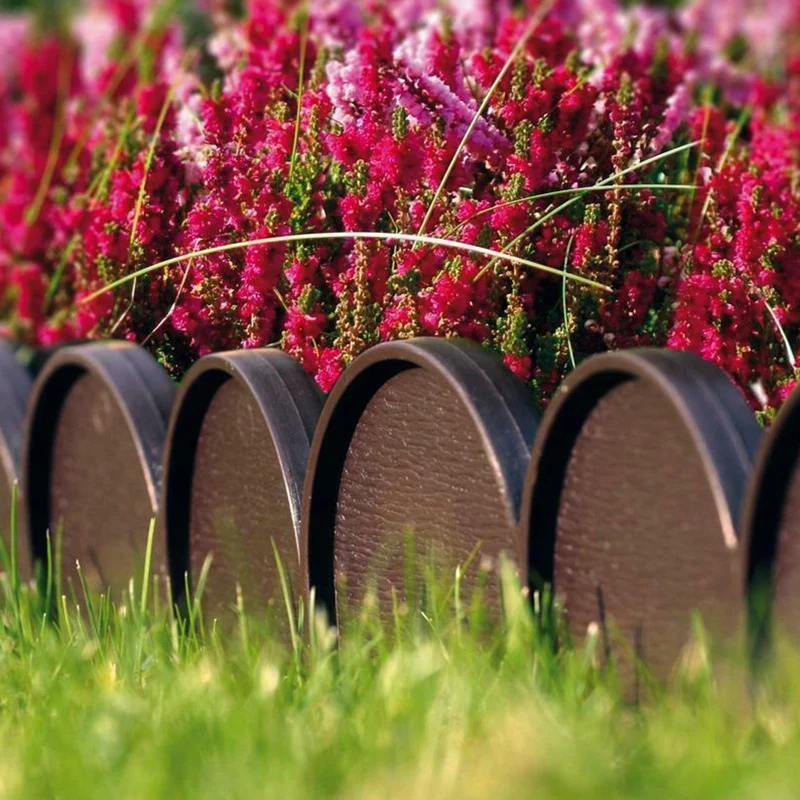 Prosperplast Garden Edge Garden Line IKRA 10m cemno Brown