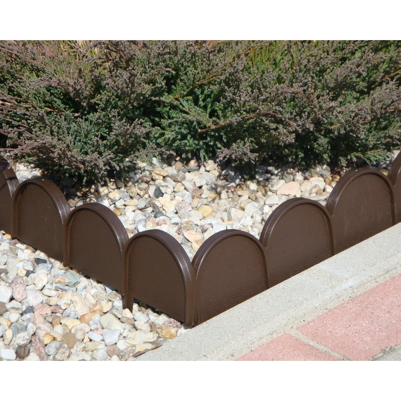 Prosperplast Garden Edge Garden Line IKRA 10m cemno Brown