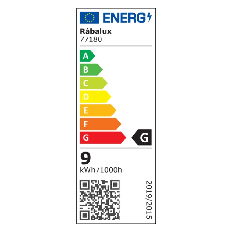 Rabalux Gerla utomhusvägglampa, brun, LED 9 W, IP54, 3000 K, 77180
