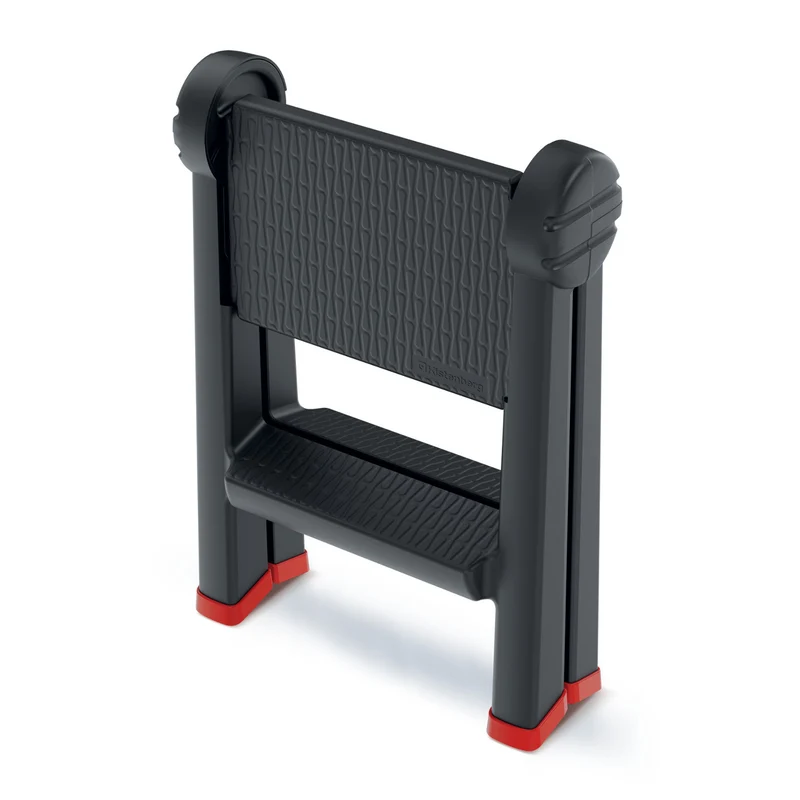 Kistenberg Titan KLD4565 Fällbar Stegstege 150kg Mini 2-Stegs Halkfri Robust Hållbar Robust Verkstad Hem Garage
