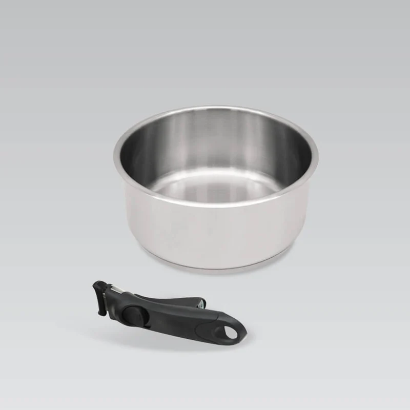 Set med 3 Maestro-kastruller, avtagbart handtag, 1,3 1,9 och 2,7 l, MR-3531-5