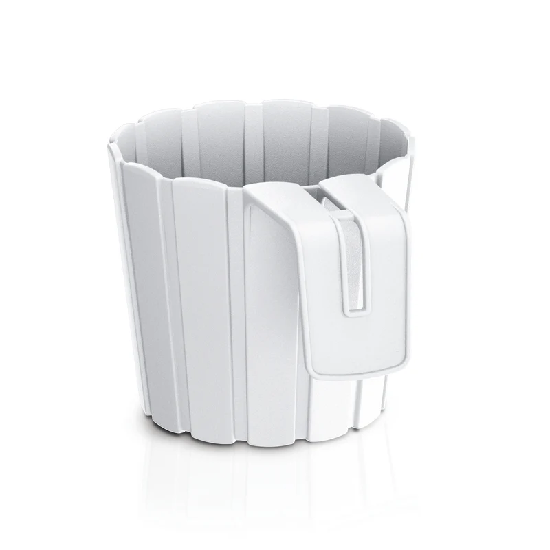 Balkongplanter med krok Boardee Hook DDEZ150-S449 - vit