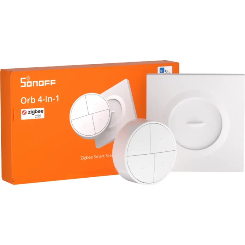 Sonoff SNZB-01M - Botão Zigbee 4 em 1