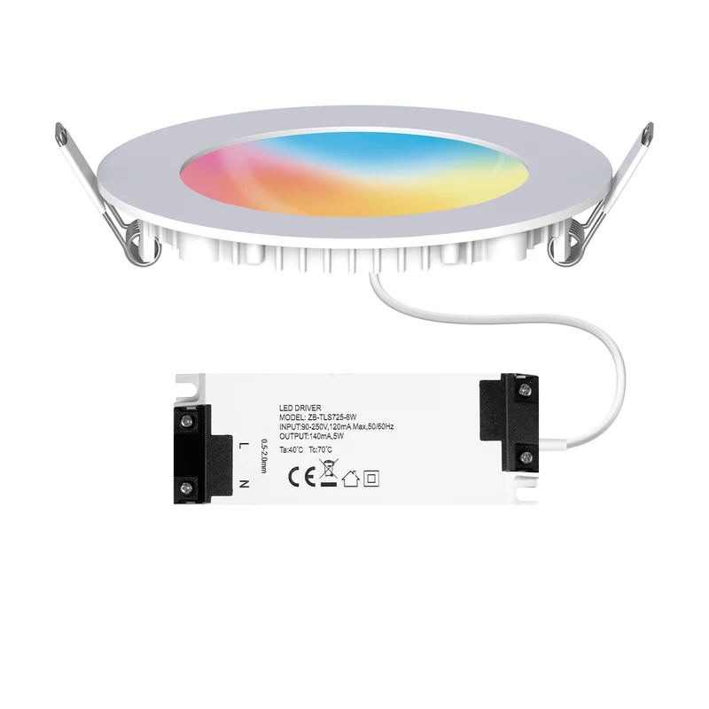 Moes Z-TDD6 - Spot Embutido 6W RGB Zigbee
