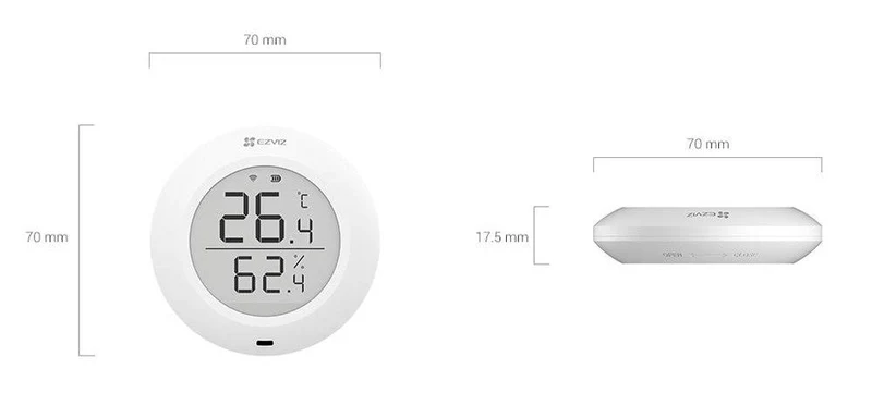 EZVIZ T51C - Sensor Temperatura e Humidade Zigbee