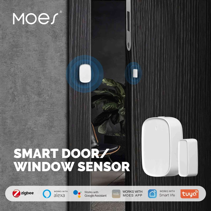 MOES ZSS-S01 - Sensor de Contacto Porta Janela Zigbee