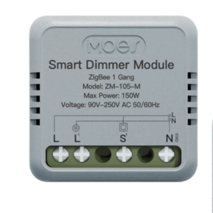 Moes ZM-105-M - Módulo Dimmer 1 Canal Zigbee