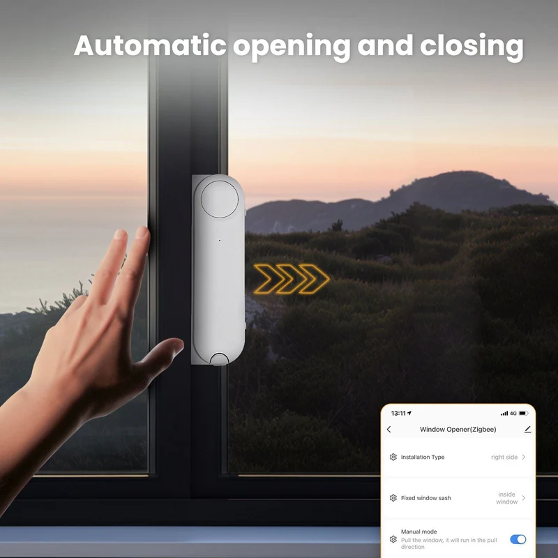MOES ZC-LP01 - Empurrador Automático Janela Zigbee