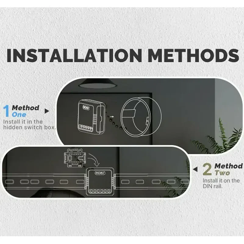 Moes ZM-104C - Módulo Switch 3 Canais Zigbee