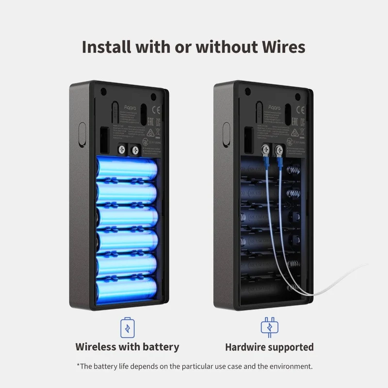 Aqara Kit Videoporteiro Inteligente 2K com Câmara + Campainha / Hub Matter – Preto - Aqara G410 Select (CH-C09D)