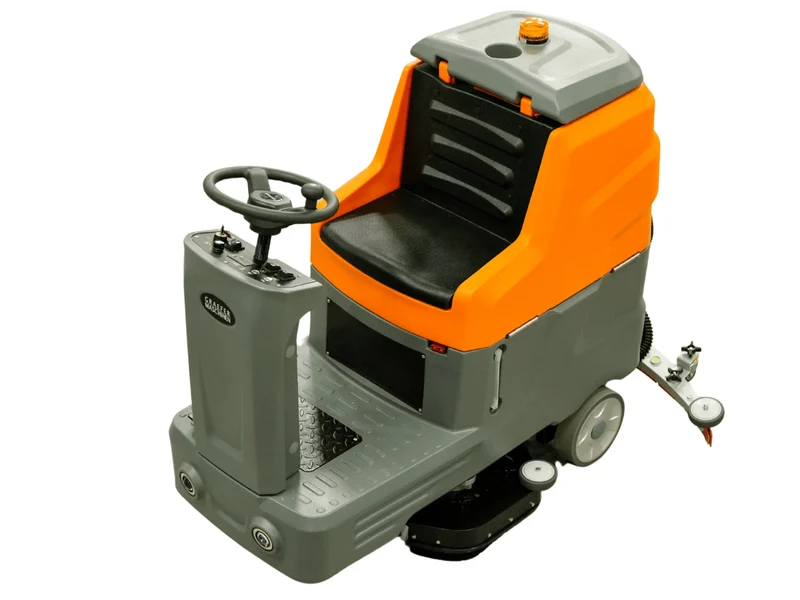 Aufsitz-Scheuersaugmaschine Graefer SM80S-PRO mit Doppelbürste