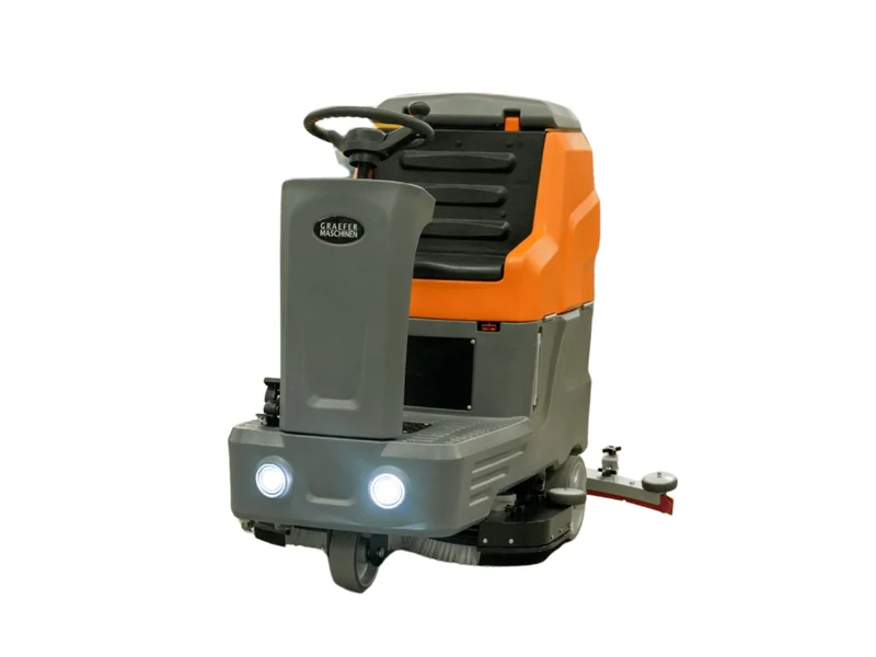 Aufsitz-Scheuersaugmaschine Graefer SM80S-PRO mit Doppelbürste