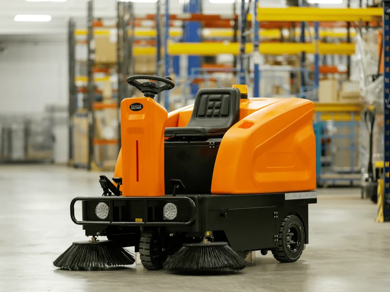 Aufsitz-Kehrmaschine Graefer KM120-PRO