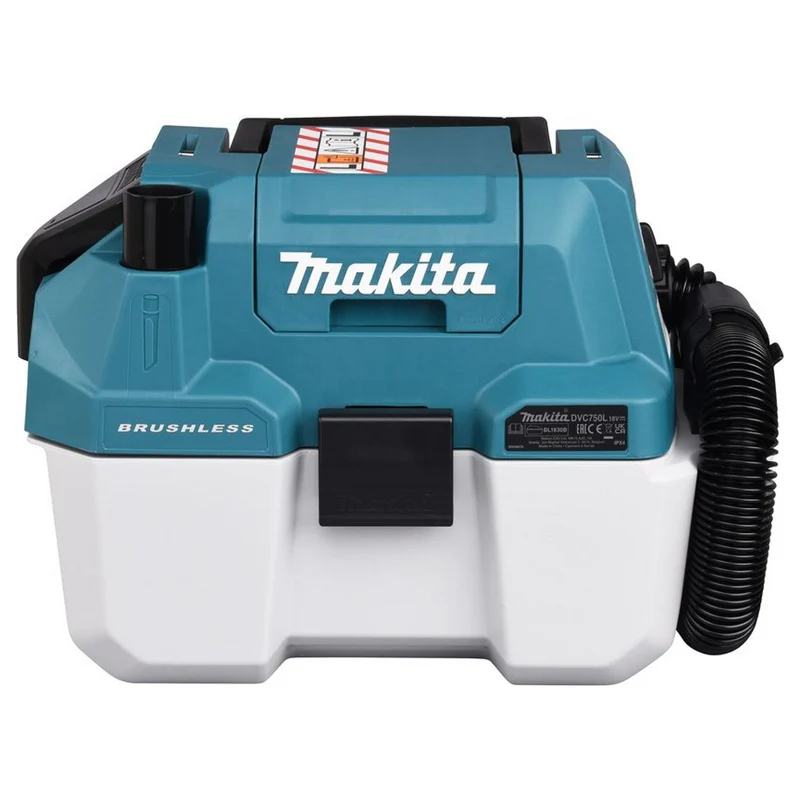 Aspirator Makita DVC750LZX3 LXT 18V 7.5L Brushless
