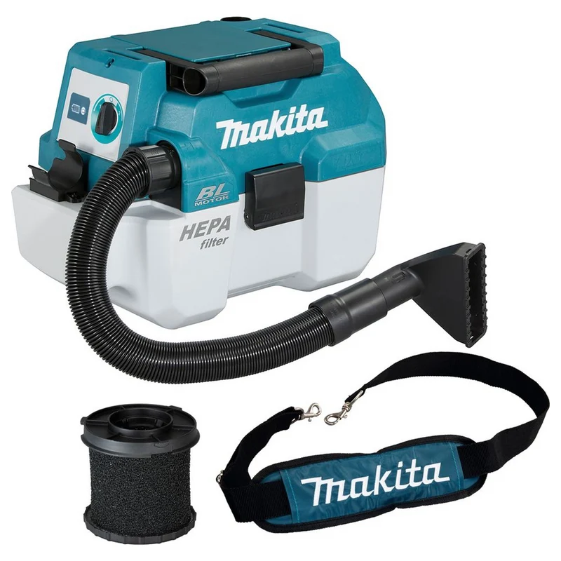 Aspirator Makita DVC750LZX3 LXT 18V 7.5L Brushless
