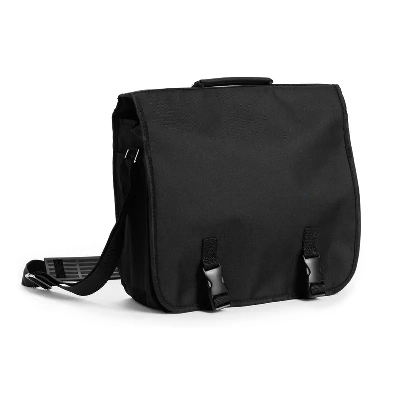 School Bag Svart 35x28x9 cm (9106)