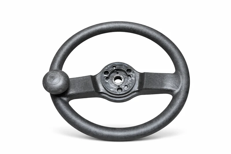 Lenkrad für die Aufsitz-Kehrmaschine Graefer KM80-PRO, Daewoo DAS80 u. Kremer KRYSZ4