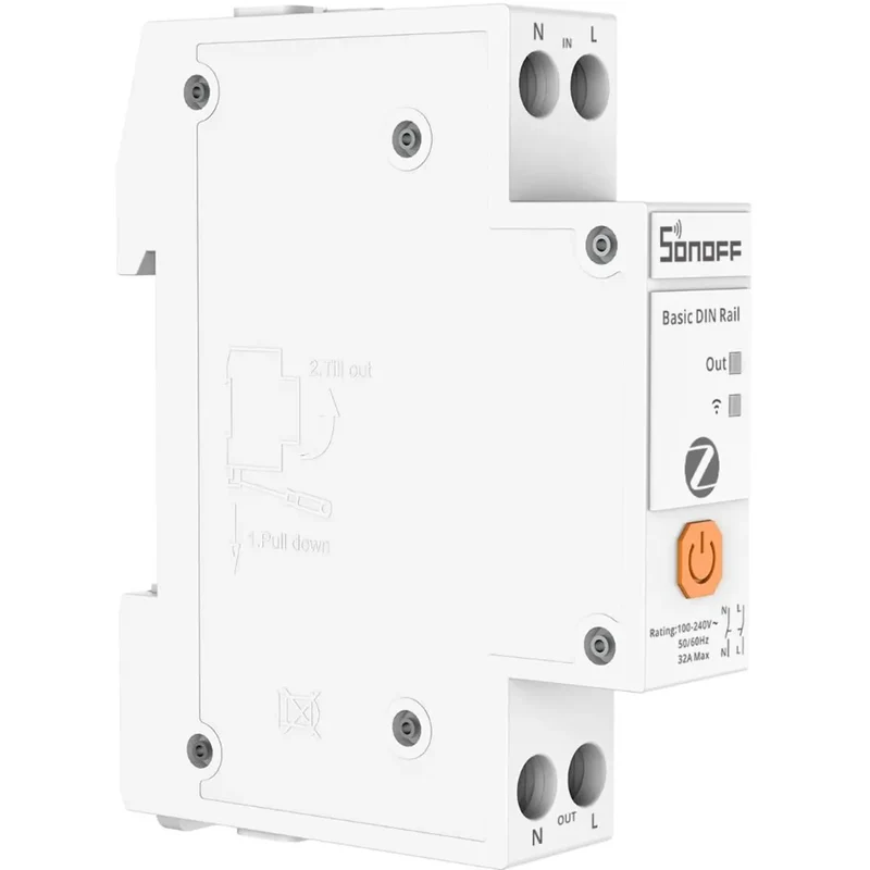 Sonoff BASIC-ZB1GSP - Interruptor DIN 32A Zigbee