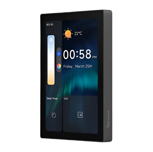 Sonoff NSPanel PRO 120 WiFi / Zigbee Hub / Matter Preto