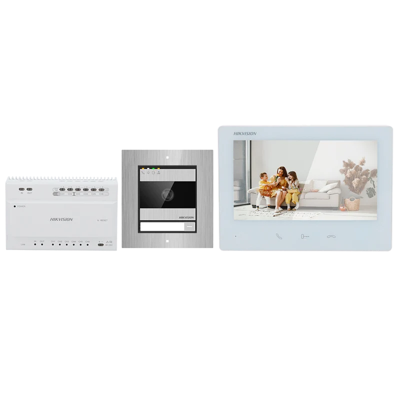 Hikvision DS-KIS704EY Kit Videoporteiro 2 Fios HD WiFi