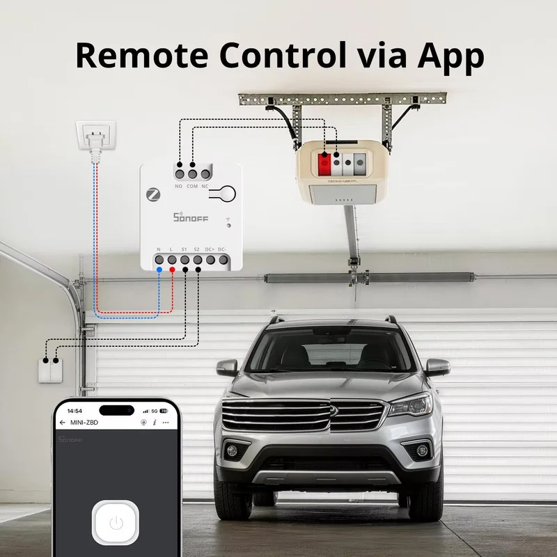 Sonoff MINI-ZBD - Rele Contacto Seco Zigbee