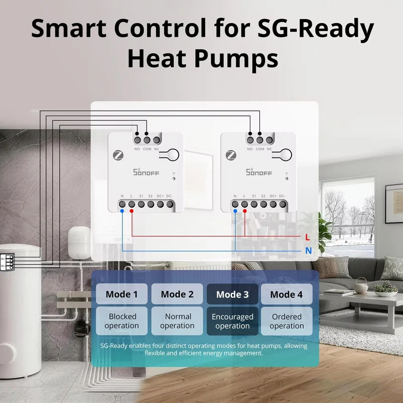Sonoff MINI-ZBD - Rele Contacto Seco Zigbee