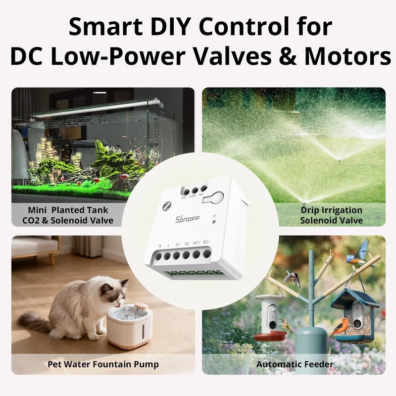 Sonoff MINI-ZBD - Rele Contacto Seco Zigbee
