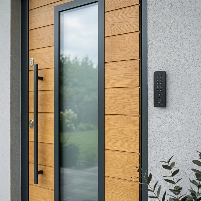 Tedee Flush Wall Mount Preto - Suporte Keypad PRO