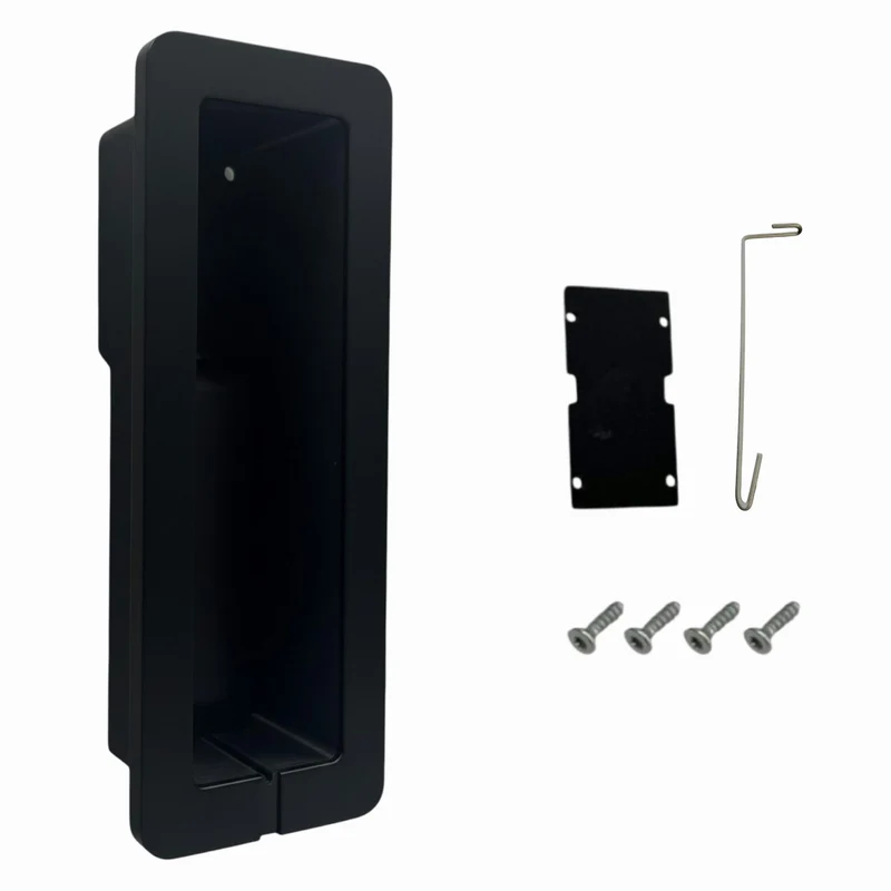 Tedee Flush Wall Mount Preto - Suporte Keypad PRO