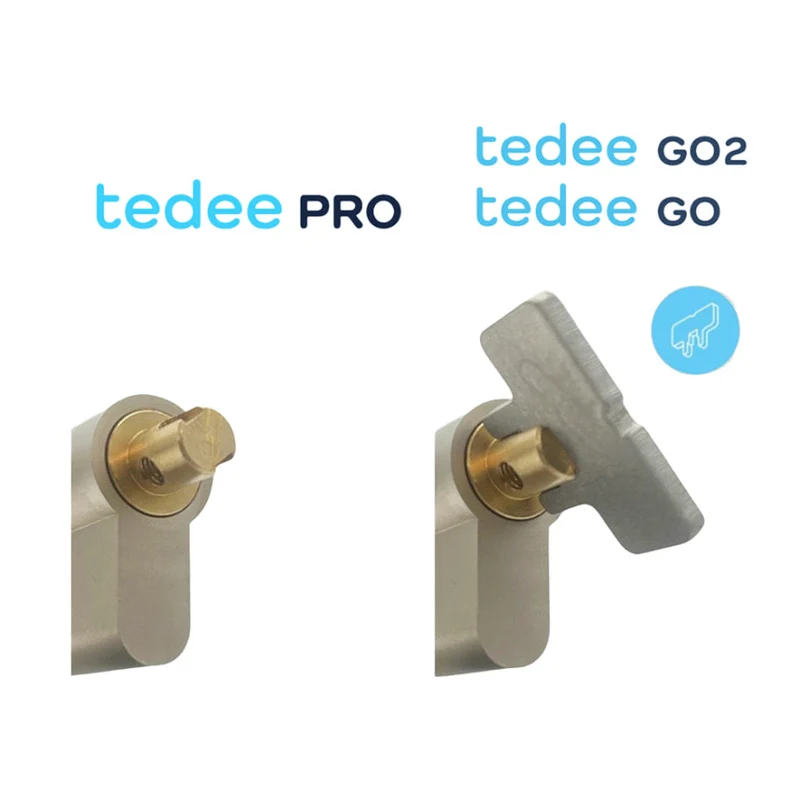 Tedee EXXO SMART Preto - Cilindro Modular 31-62mm