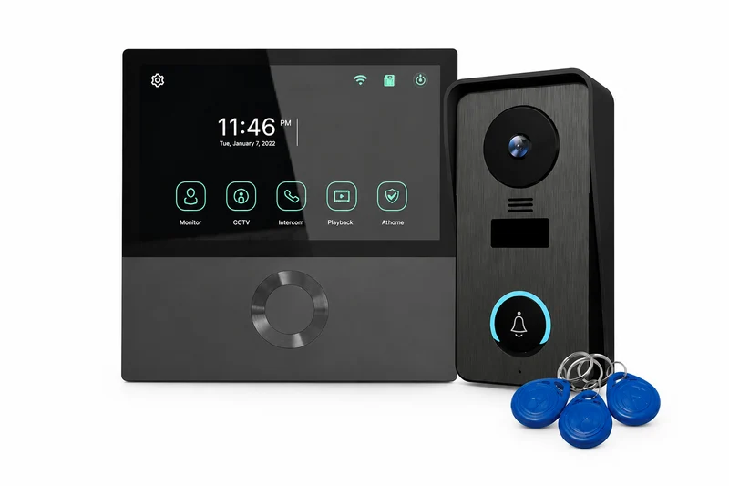 Moes MYHOME-WM7 - Kit Videoporteiro WiFi 7" 4 Fios