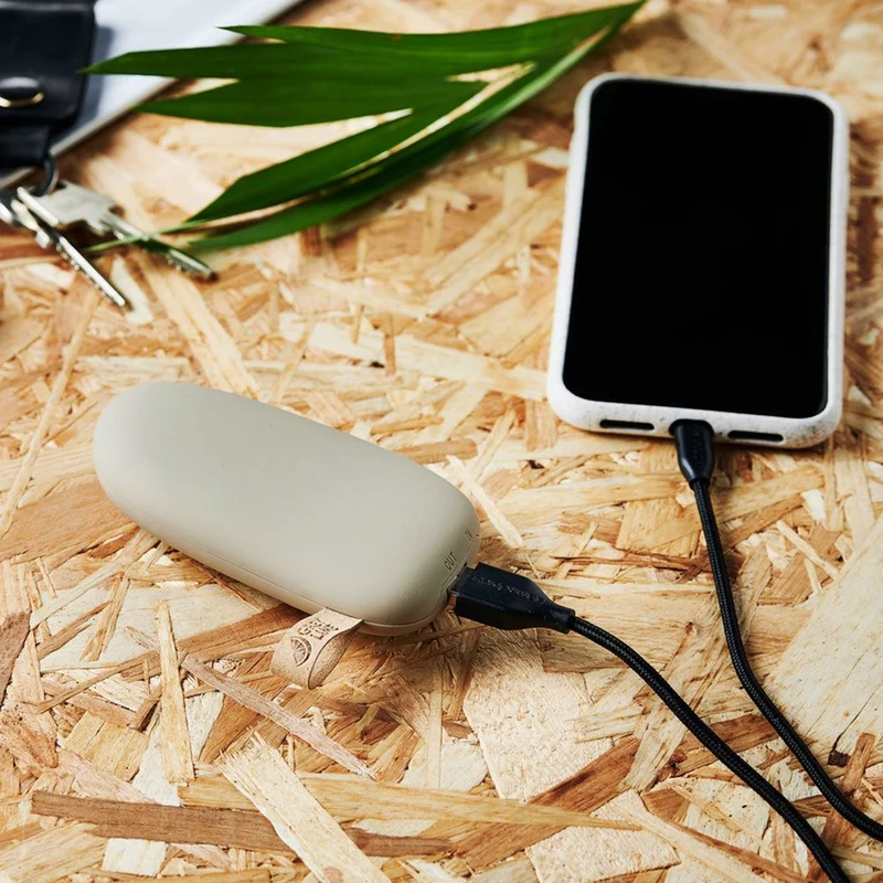 GreyLime Power Stone ll, 5.200 mAh powerbank, Beige