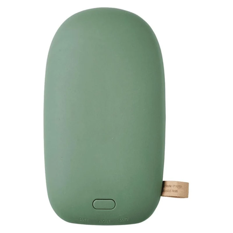 GreyLime Power Stone ll, 20.000 mAh Powerbank USB-C PD 30W & USB-A, Grøn
