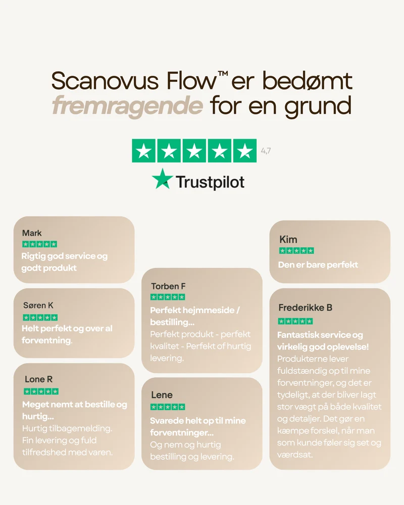Scanovus Flow™ – Ledningsfri støvsuger