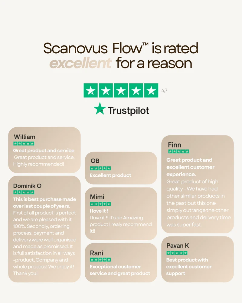 Scanovus Flow™ – Ledningsfri støvsuger