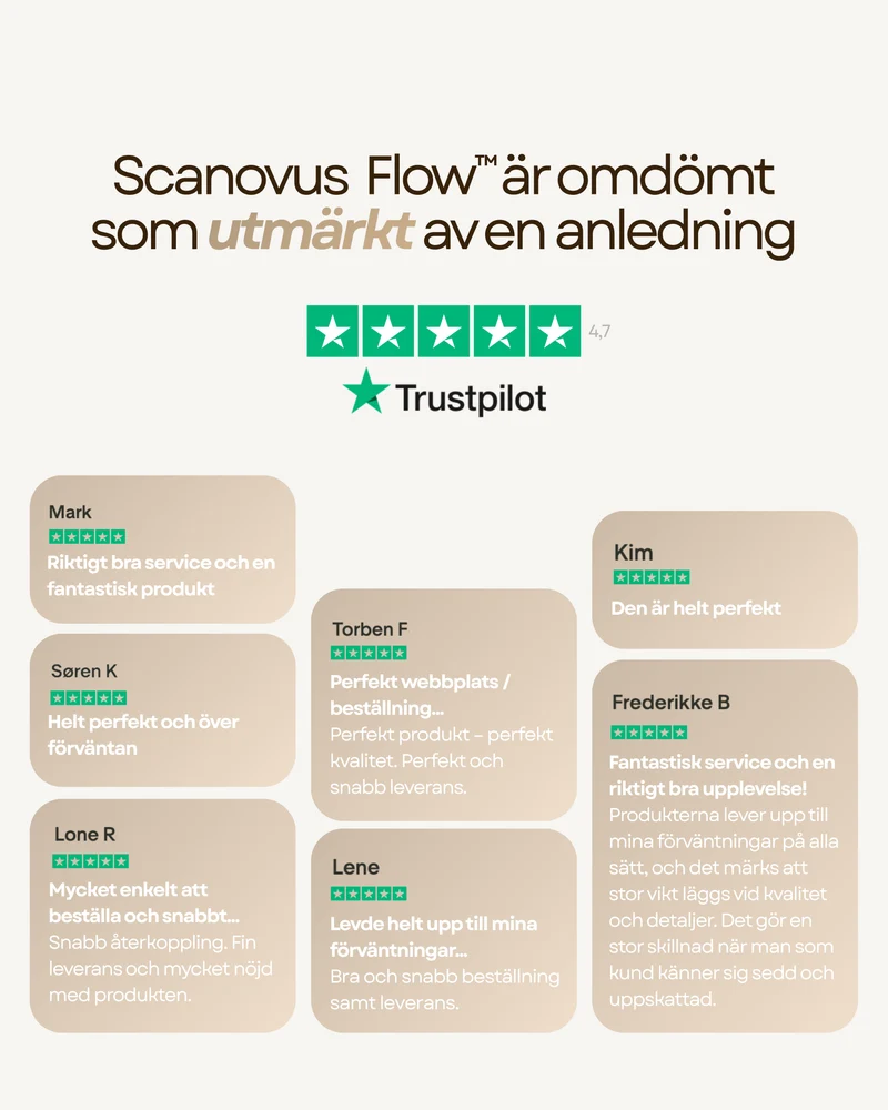 Scanovus Flow™ – Ledningsfri støvsuger
