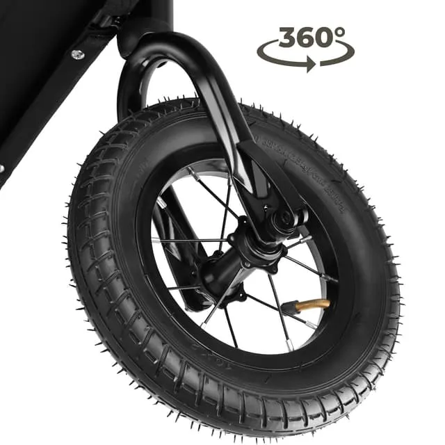 Tectake WoofRider Foldable Dog Bicycle Trailer & Jogger