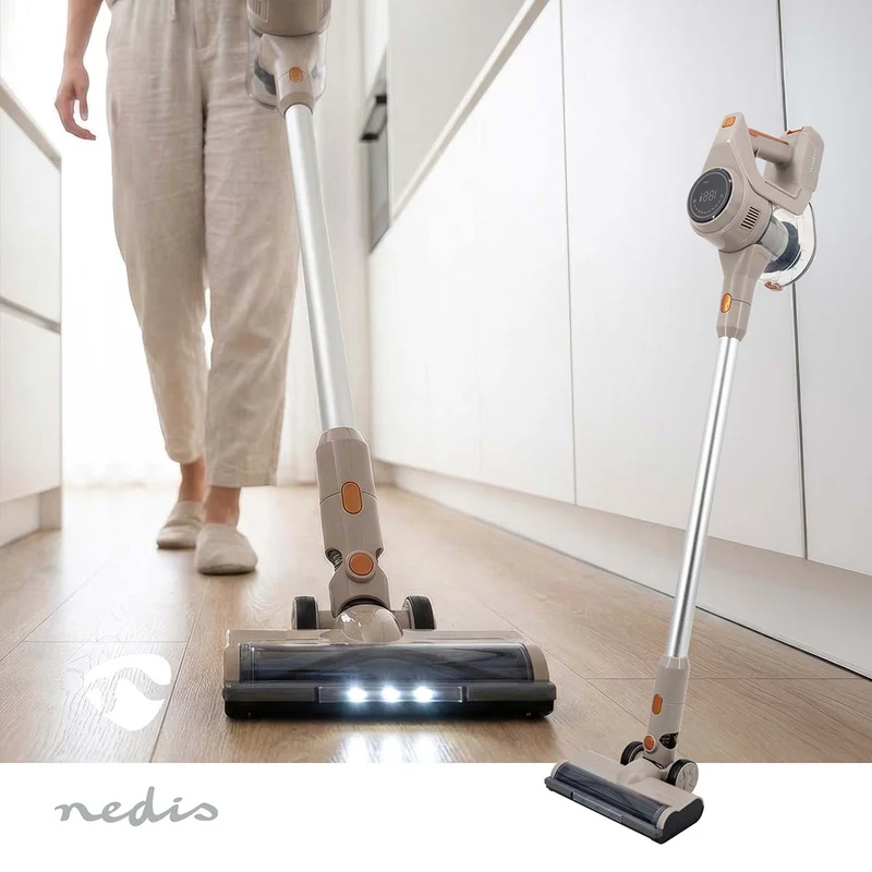 Steelstofzuiger 140W - 22.2 VAC - Gemotoriseerde Borstel met Geïntegreerde Verlichting