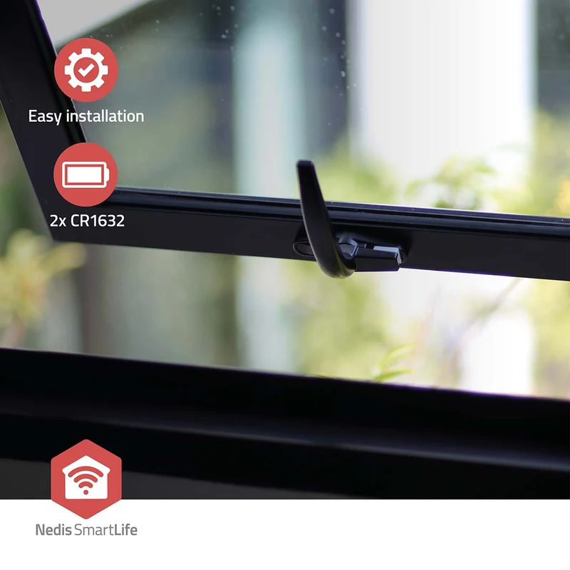 SmartLife Slimme Deur/Raam Sensor Zigbee 3.0 - Batterij Gevoed - Android™ / IOS