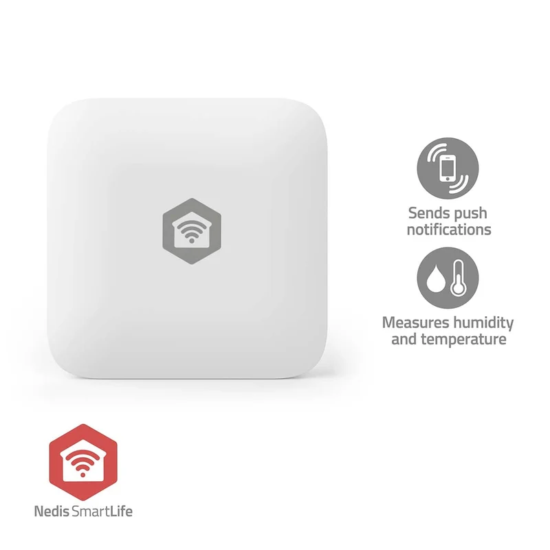 SmartLife Klimaatsensor Zigbee 3.0 - Batterij Gevoed - Android™ / IOS