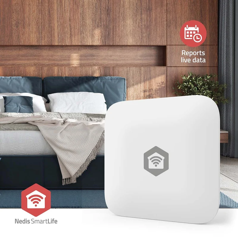 SmartLife Klimaatsensor Zigbee 3.0 - Batterij Gevoed - Android™ / IOS