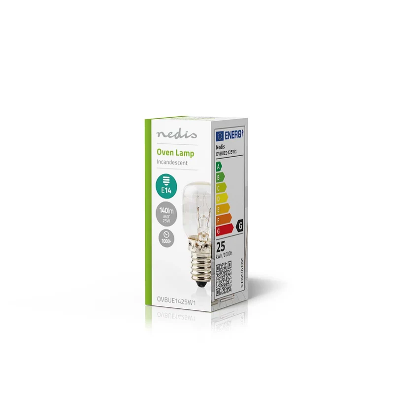 Gloeilamp voor oven 25W - E14 - Gloeilamp
